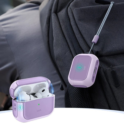 Futrola ESR Orbit Hybrid za Apple AirPods Pro 3, Ljubičasta