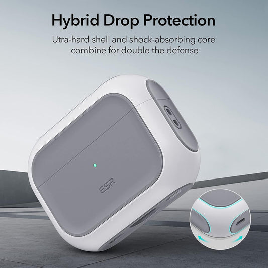 Futrola ESR Orbit Hybrid za Apple AirPods Pro Series, Bela