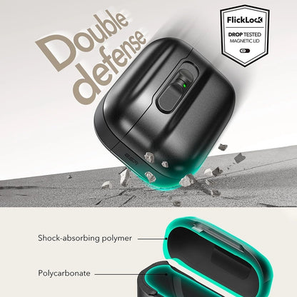 Futrola ESR Pulse Magnetic FlickLock za Apple AirPods Pro 3, Tamnoplava
