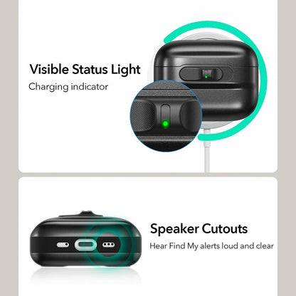Futrola ESR Pulse Magnetic FlickLock za Apple AirPods Pro 3, Tamnoplava