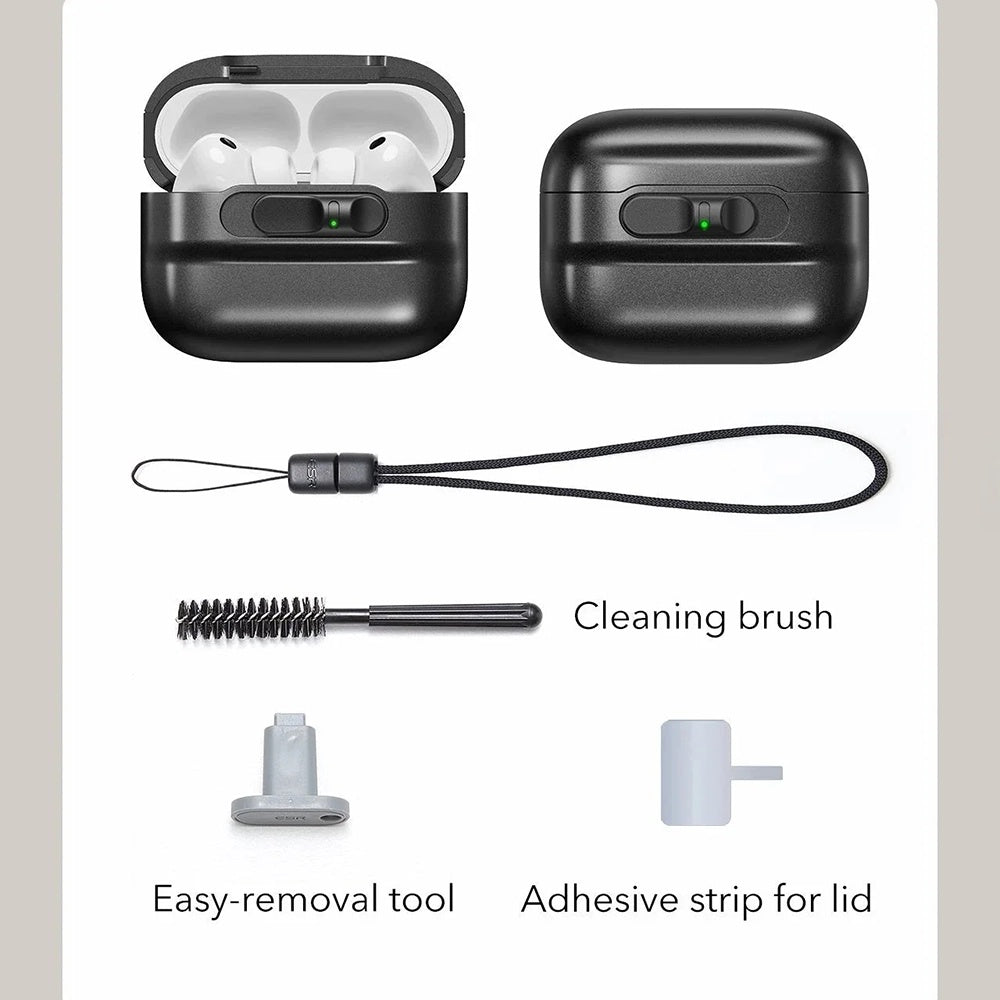 Futrola ESR Pulse Magnetic FlickLock za Apple AirPods Pro 3, Siva