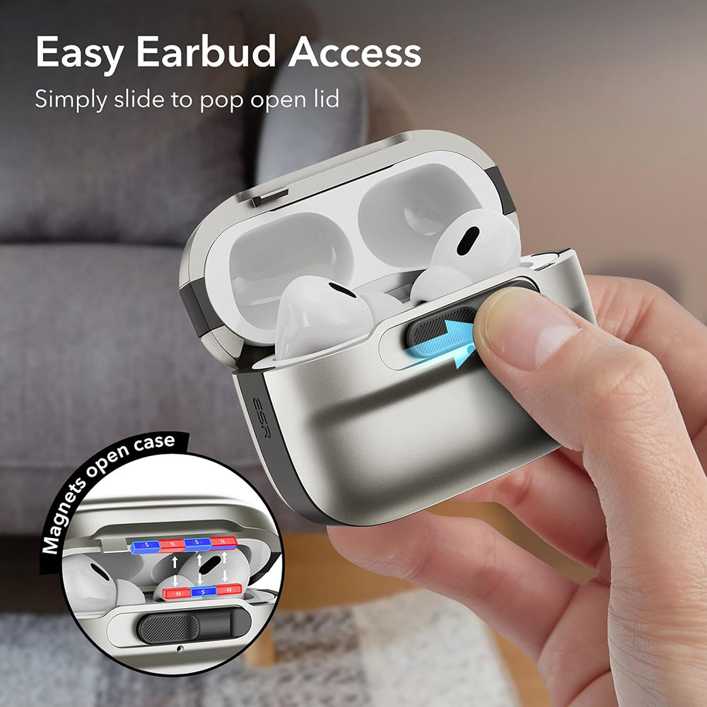 Futrola ESR Pulse za Apple AirPods Pro seriju, Siva