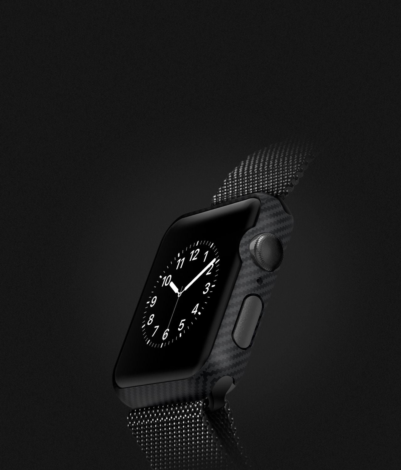 Futrola Pitaka Air Case za Apple Watch 40mm serija, Crna KW1001A