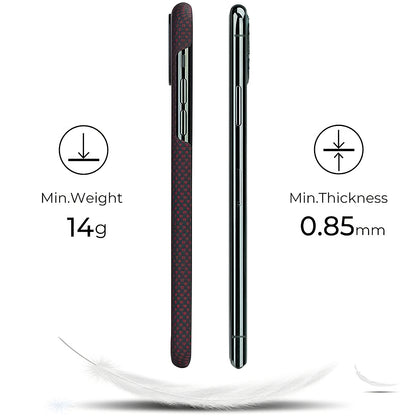 Futrola za Apple iPhone 11 Pro, Pitaka, MagEZ Car Plain, Crna KI1104