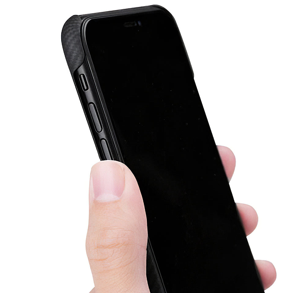 Case for Apple iPhone 11 Pro Max, Pitaka, Air Twill, Black KI1101MA