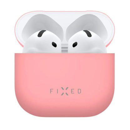 Futrola Fixed Silky za Apple AirPods 4, Roze
