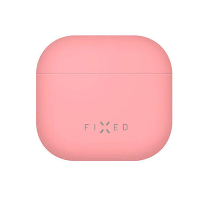 Futrola Fixed Silky za Apple AirPods 4, Roze
