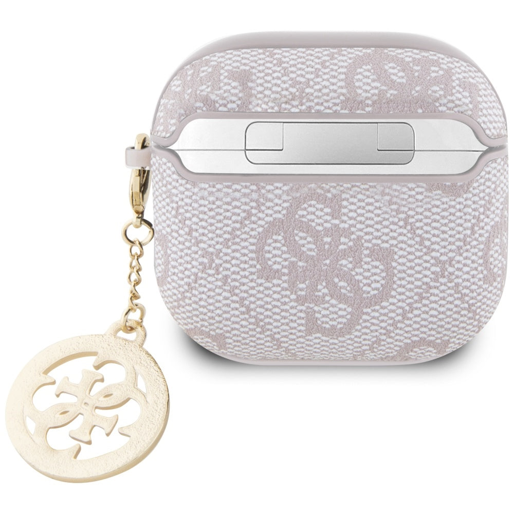 Futrola Guess 4G Strass Charm za Apple AirPods 4, Roze