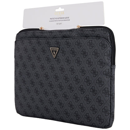 Futrola Guess 4G Triangle Logo za Laptop 14inch, Crna