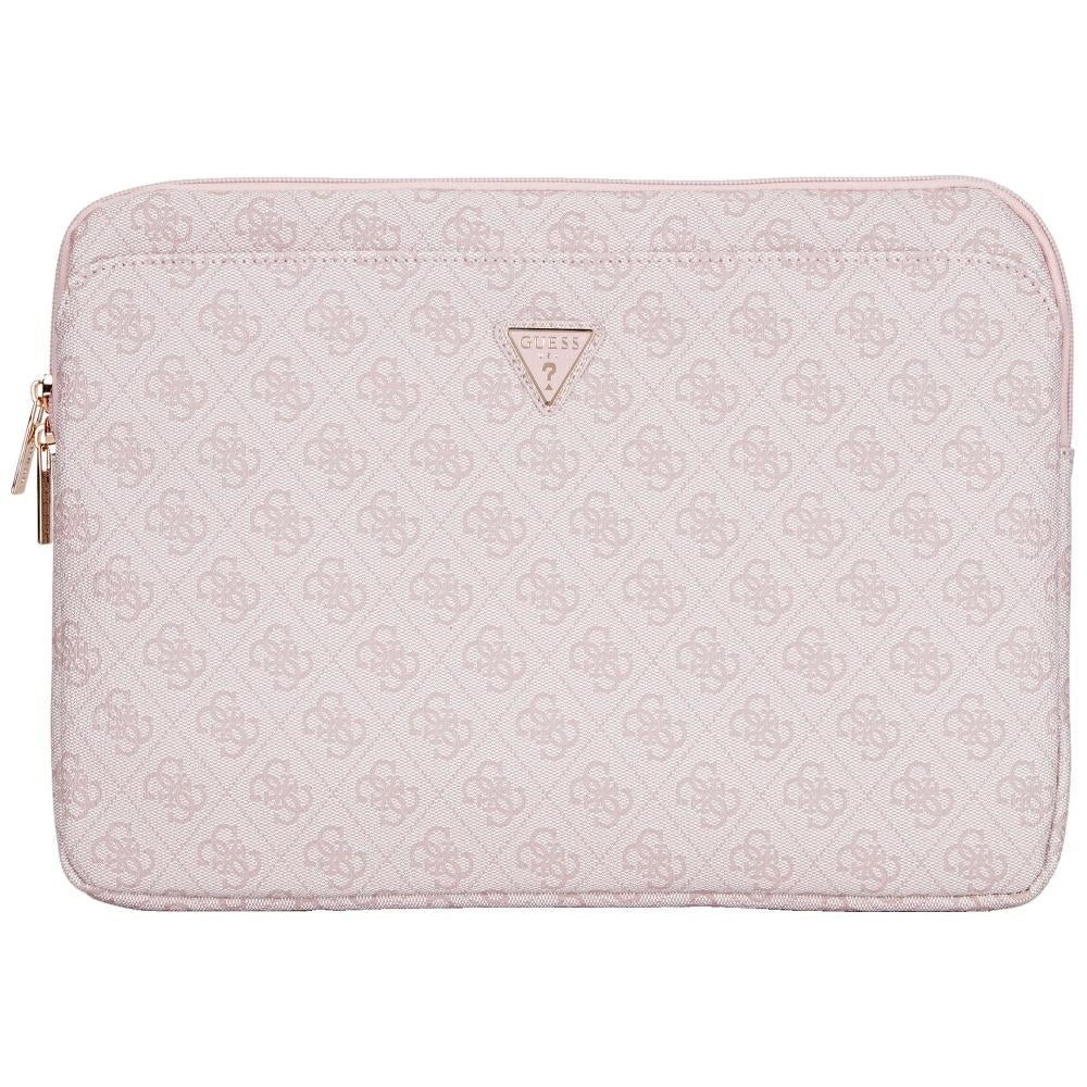 Futrola Guess 4G Triangle Logo za Laptop 14inch, Roze