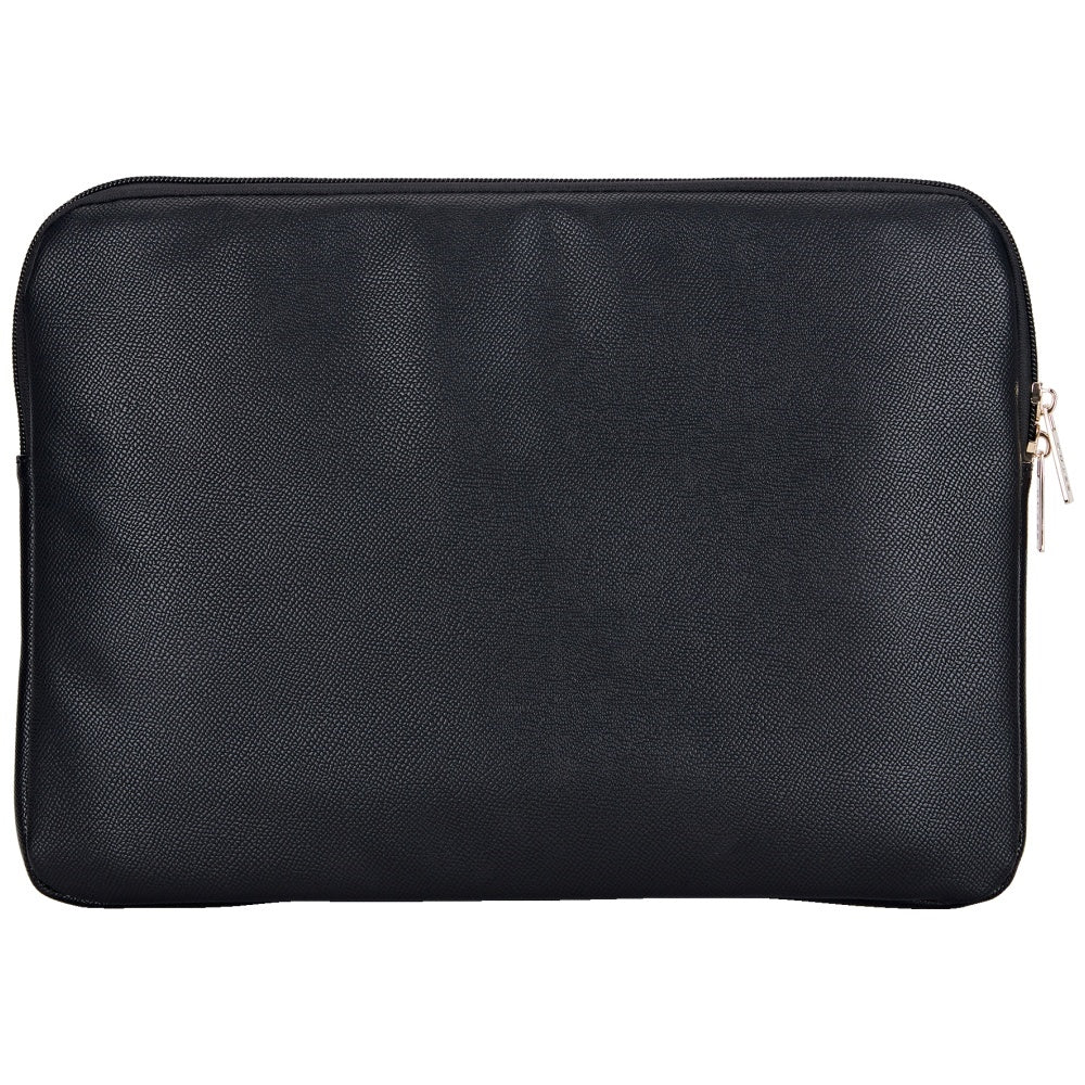 Futrola Guess Grained Triangle Logo za Laptop 14inch, Crna