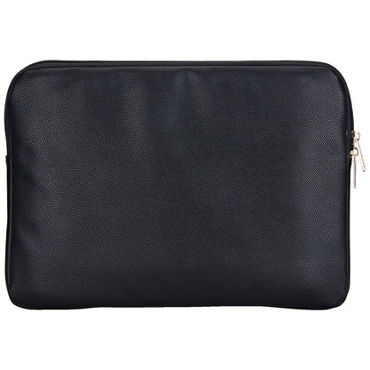 Futrola Guess Grained Triangle Logo za Laptop 14inch, Crna