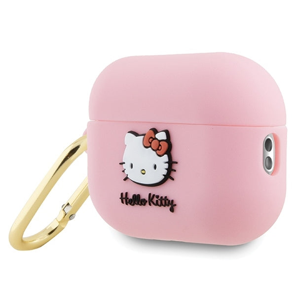 Futrola Hello Kitty 3D Kitty Head za Apple AirPods Pro 2, Roze