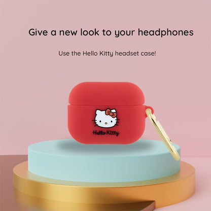 Futrola Hello Kitty 3D Kitty Head za Apple AirPods Pro 2, Roze