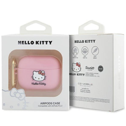 Futrola Hello Kitty 3D Kitty Head za Apple AirPods Pro 2, Roze