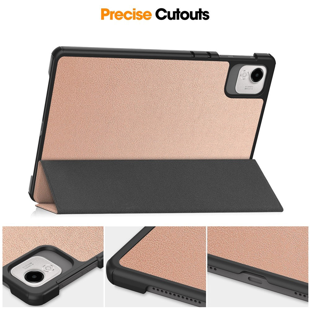 Futrola za Honor Pad X9a / X9 / X8 Pro, Techsuit, FoldPro, Roze Zlatna