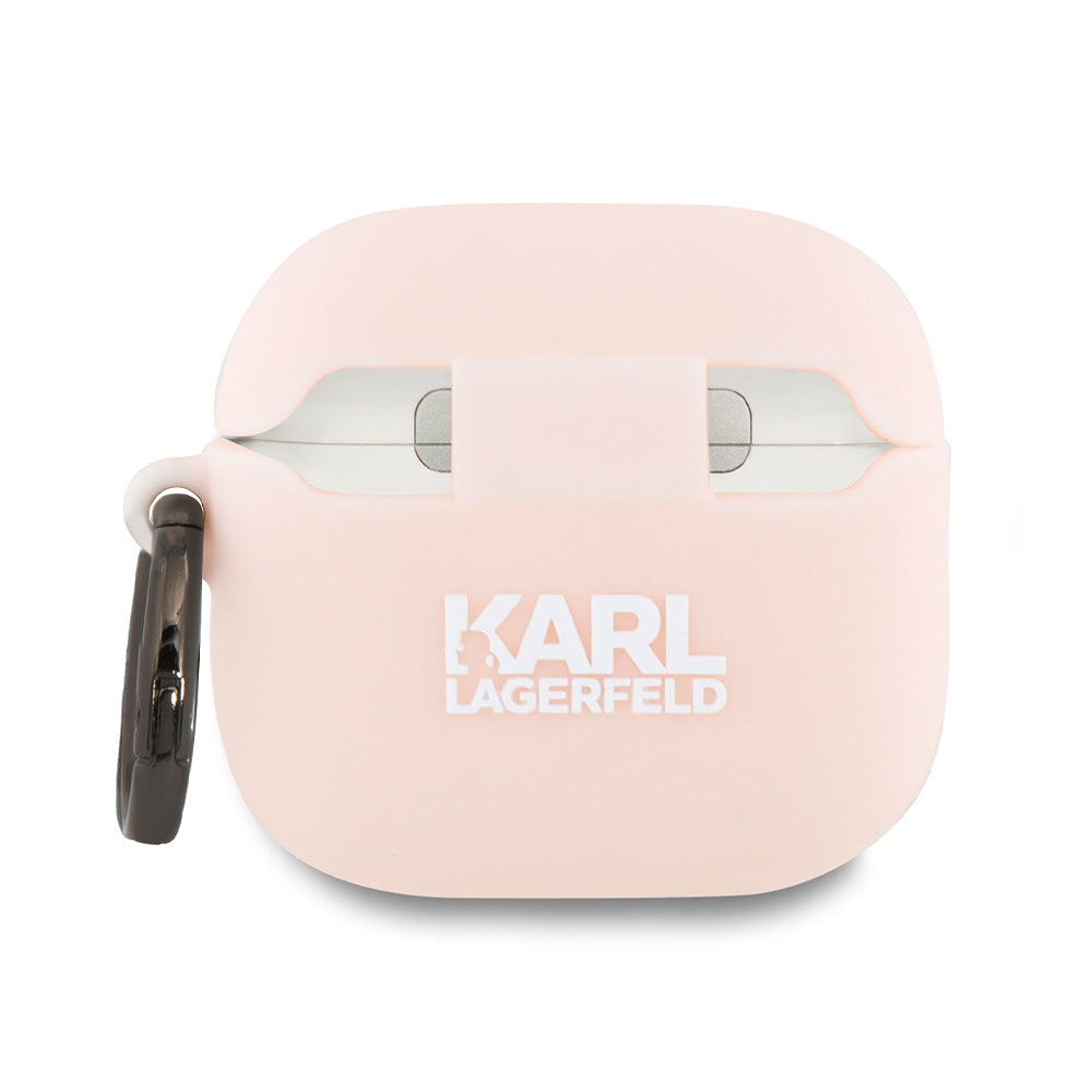 Futrola Karl Lagerfeld 3D Choupette's Head za Apple AirPods 4, Roze