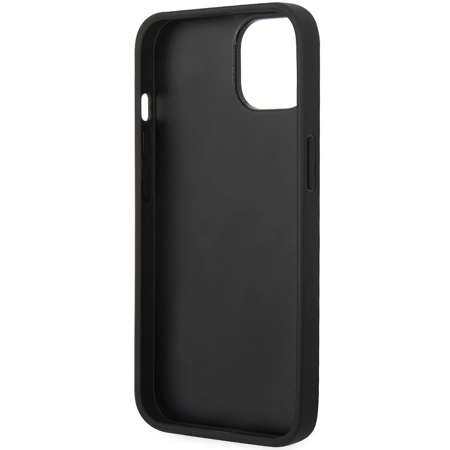 Futrola za Apple iPhone 14 Plus, Karl Lagerfeld, Saffiano Monogram Metal Logo, Crna