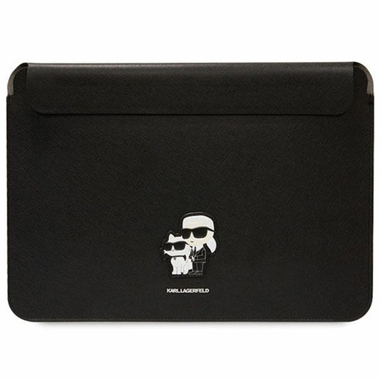 Futrola Karl Lagerfeld Saffiano za Laptop 14inch, Crna