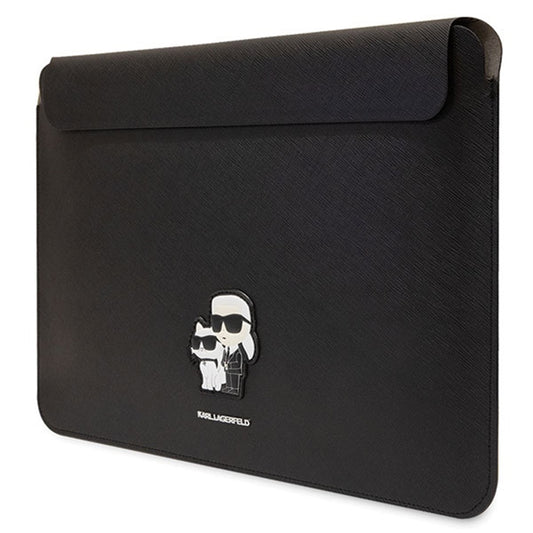 Futrola Karl Lagerfeld Saffiano za Laptop 14inch, Crna
