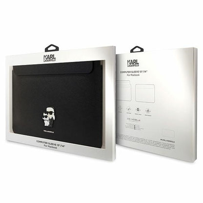 Futrola Karl Lagerfeld Saffiano za Laptop 14inch, Crna