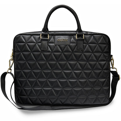 Torba Guess Quilted za laptop od 15 inča, crna