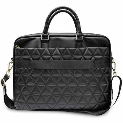 Torba Guess Quilted za laptop od 15 inča, crna