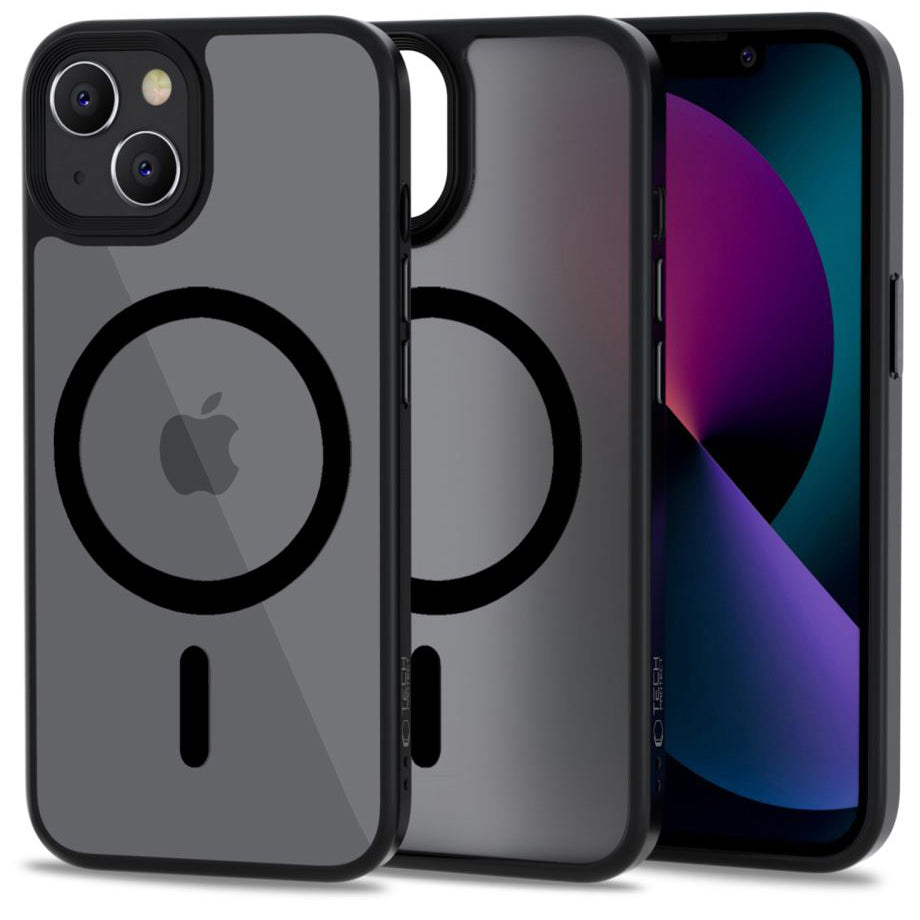 Futrola MagSafe za Apple iPhone 13, Tech-Protect, Magmat, Crna