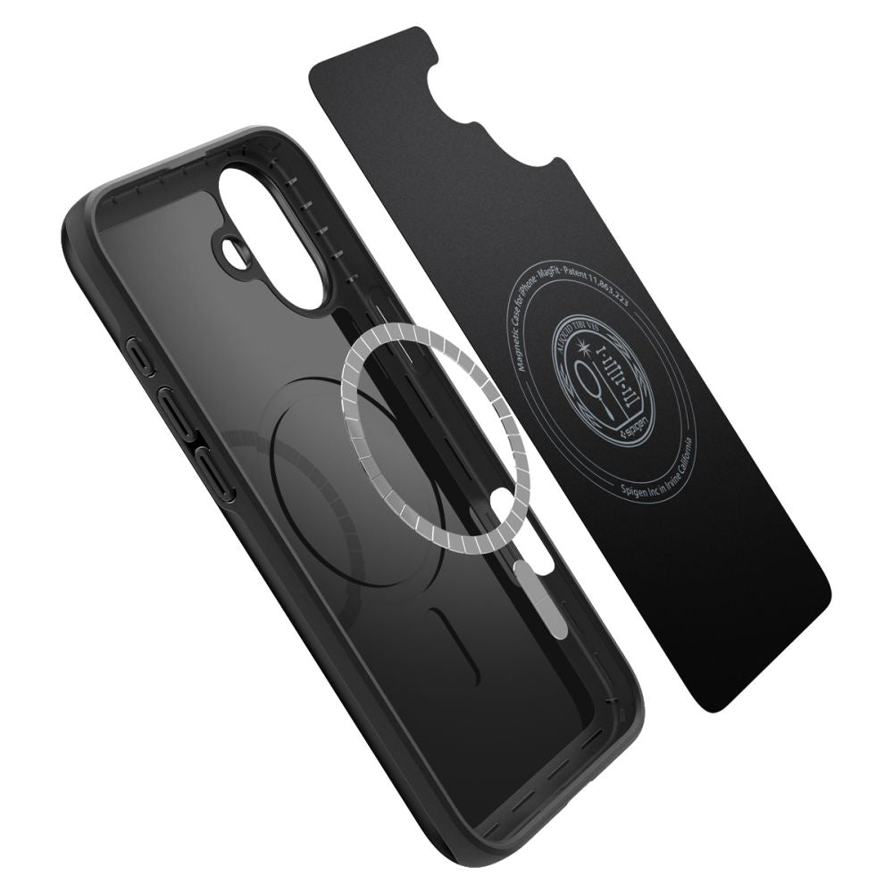 MagSafe Case for Apple iPhone 16 Plus, Spigen, Thin Fit, Black ACS08060 
