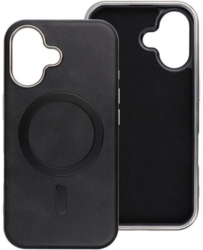 MagSafe futrola za Apple iPhone 16 Pro, OEM, Gentleman Mag, Crna