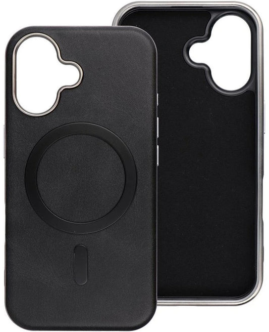 MagSafe futrola za Apple iPhone 16 Pro, OEM, Gentleman Mag, Crna