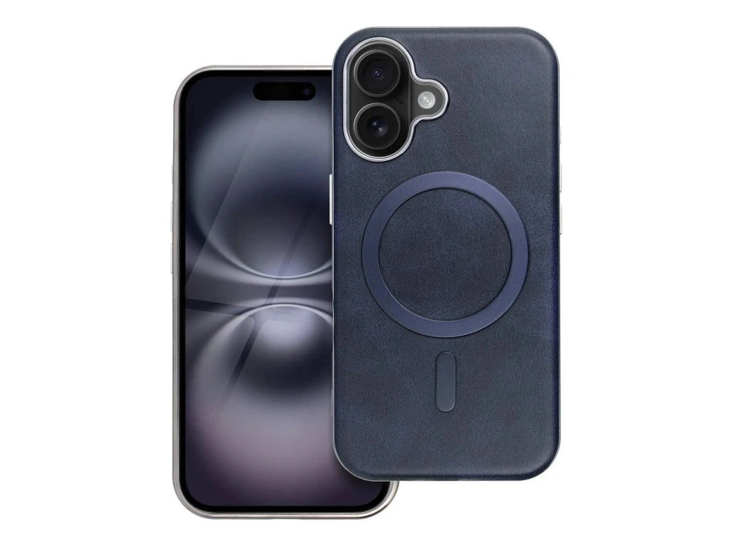 Futrola MagSafe za Apple iPhone 14 Pro, OEM, Gentleman Mag, Tamnoplava