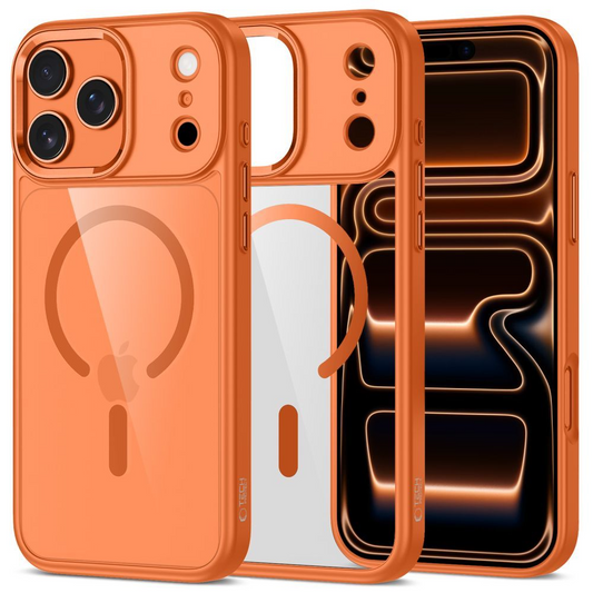 Futrola MagSafe za Apple iPhone 17 Pro Max, Tech-Protect, Magmat, Narandžasta