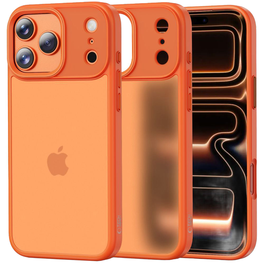 Futrola za Apple iPhone 17 Pro, Tech-Protect, Magmat, Mat Narandžasta