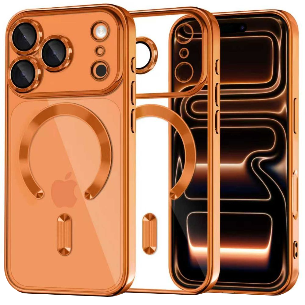 Futrola MagSafe za Apple iPhone 17 Pro, Tech-Protect, Magflex, Narandžasta