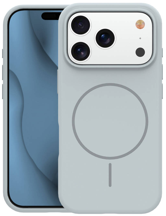 MagSafe futrola za Apple iPhone 17 Pro, OEM, Silicone Thin, Siva