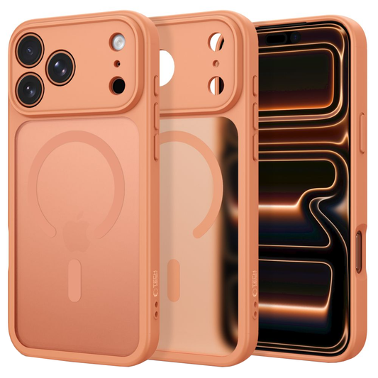 MagSafe futrola za Apple iPhone 18 Pro / 17 Pro, Tech-Protect, BasicMag, Mat Narandžasta