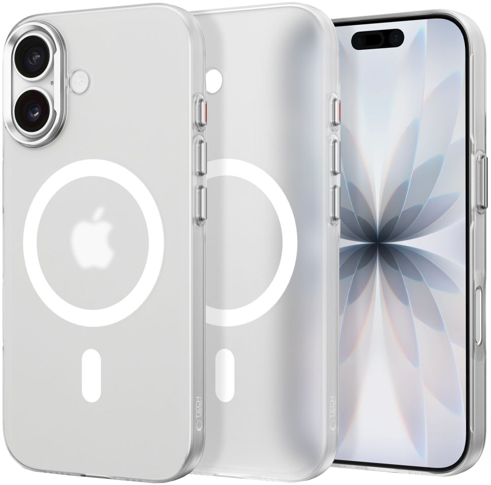 Futrola MagSafe za Apple iPhone 17, Tech-Protect, MagZero, Bela Mat