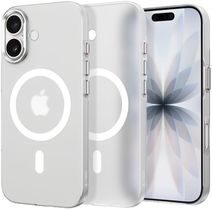 Futrola MagSafe za Apple iPhone 17, Tech-Protect, MagZero, Bela Mat