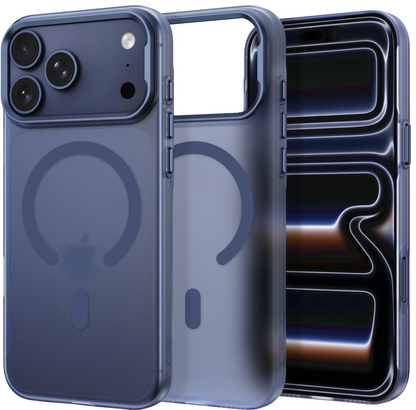 MagSafe futrola za Apple iPhone 18 Pro Max / 17 Pro Max, Tech-Protect, MagZero, Mat Tamnoplava