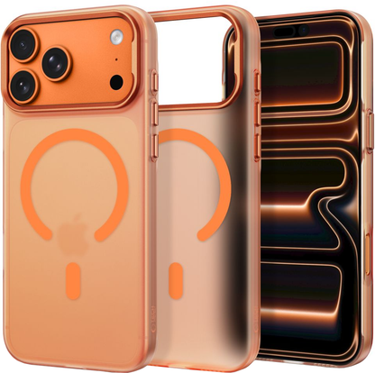MagSafe futrola za Apple iPhone 18 Pro Max / 17 Pro Max, Tech-Protect, MagZero, Mat narandžasta