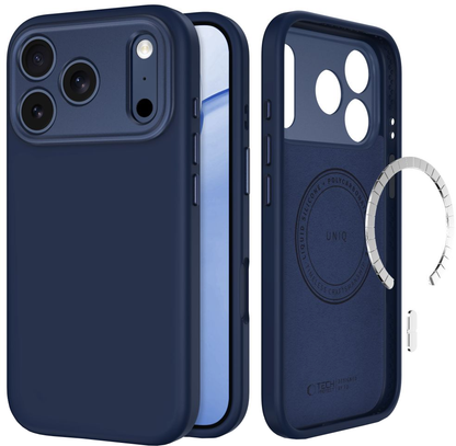 MagSafe futrola za Apple iPhone 18 Pro Max / 17 Pro Max, Tech-Protect, Uniq CC, Tamnoplava