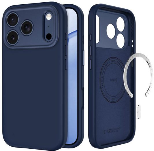 MagSafe futrola za Apple iPhone 18 Pro Max / 17 Pro Max, Tech-Protect, Uniq CC, Tamnoplava