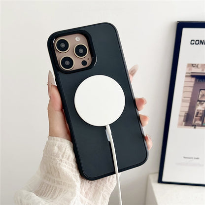 Futrola MagSafe za Apple iPhone 16 Pro Max, OEM, Round Screen Smart E-Ink, Crna