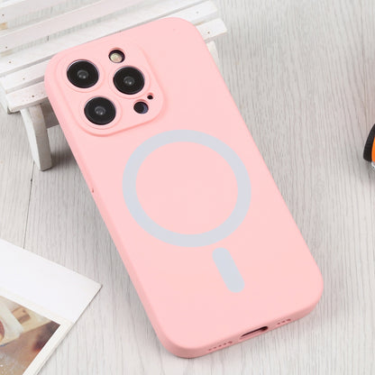 MagSafe futrola za Apple iPhone 15 Pro, OEM, Liquid Silicone, Roze