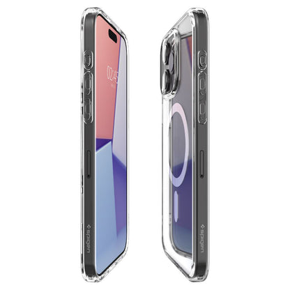 Futrola MagSafe za Apple iPhone 15 Pro, Spigen, Ultra Hybrid, Bela ACS06715