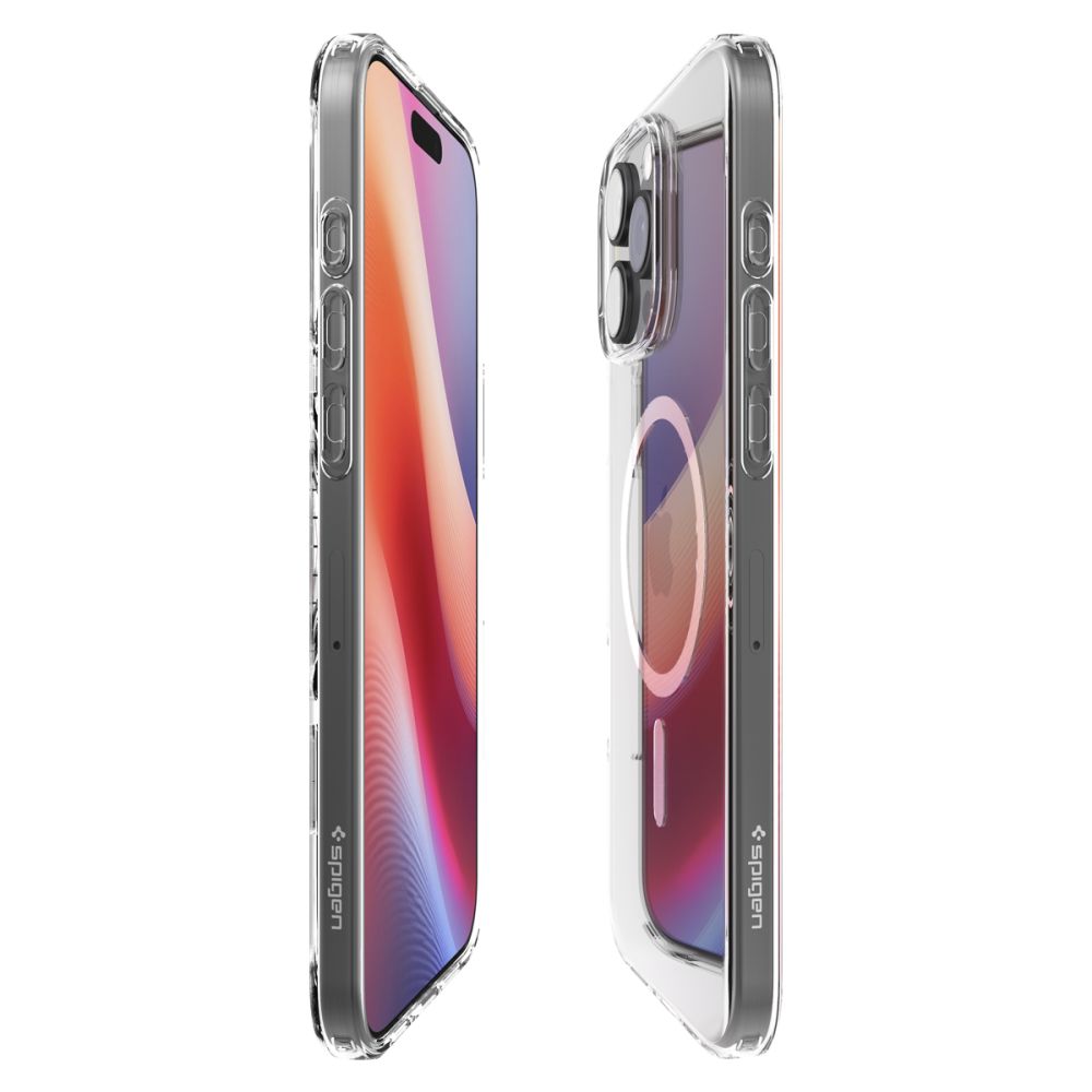 MagSafe Case for Apple iPhone 16 Pro Max, Spigen, Liquid Crystal, Transparent ACS08387 