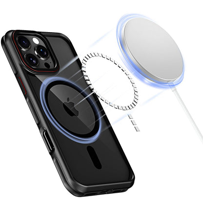 Futrola MagSafe za Apple iPhone 16 Pro, Tech-Protect, Maghybrid, Crna