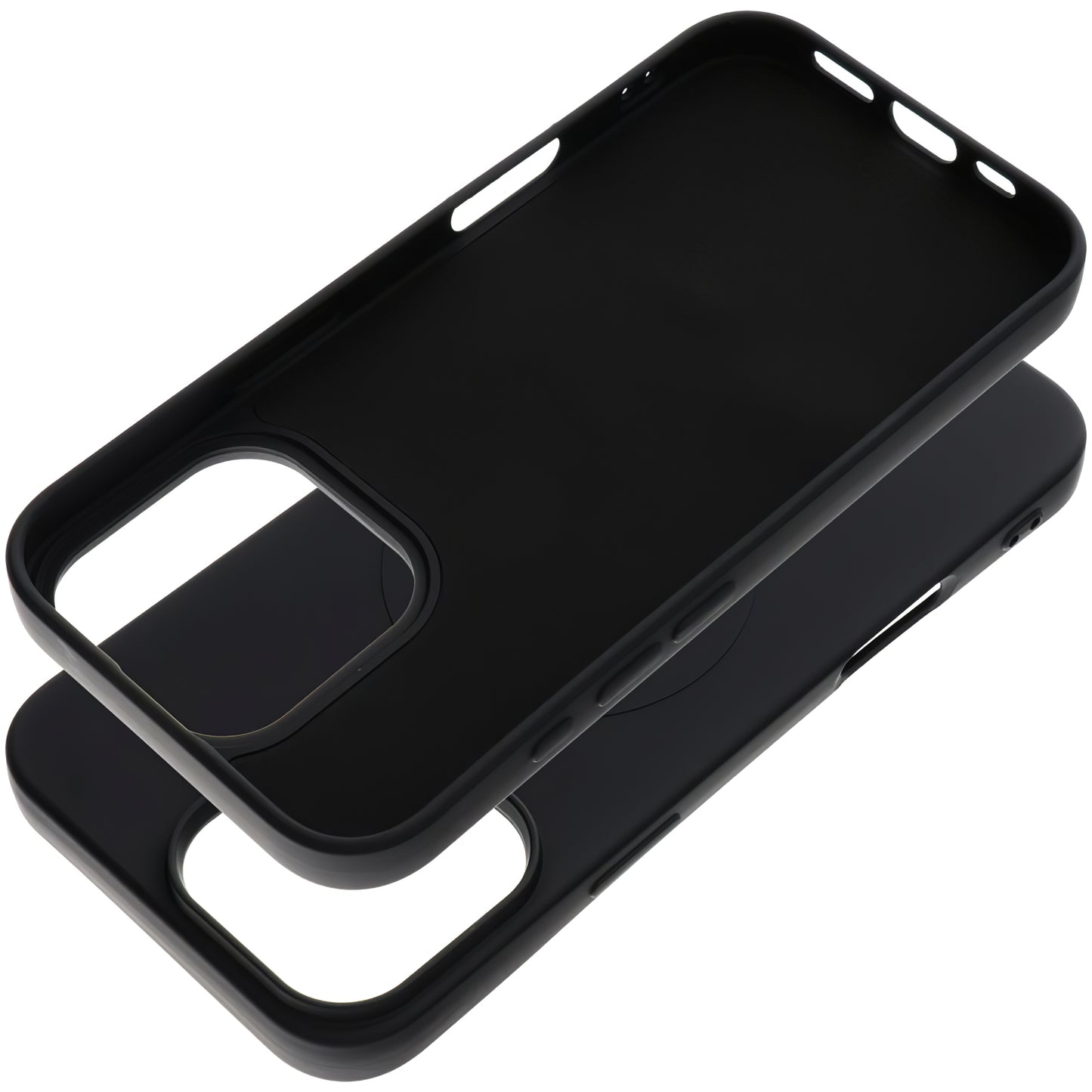 MagSafe futrola za Apple iPhone 16 Pro Max, OEM, Silicone Mag (Big Hole), Crna
