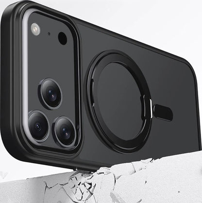 Futrola MagSafe za Apple iPhone 17 Pro Max, Tech-Protect, MagRing, Crna